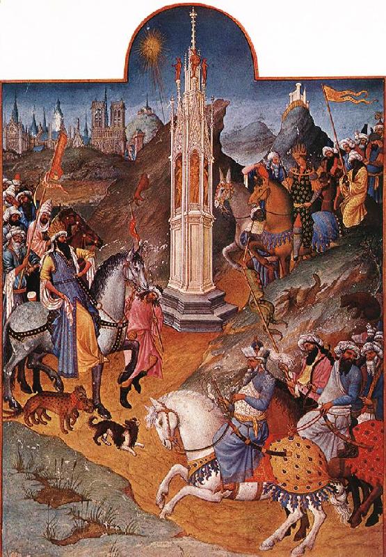 LIMBOURG brothers The Fall and the Expulsion from Paradise sg Germany oil painting art